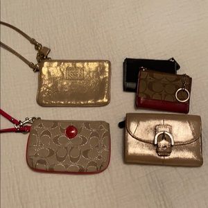 Coach wallet and wristlet